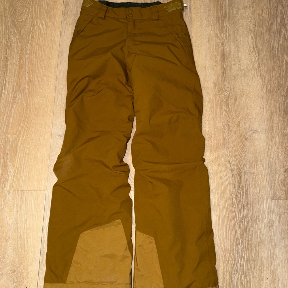 Patagonia Kids Cargo Pants in Mustard Brown